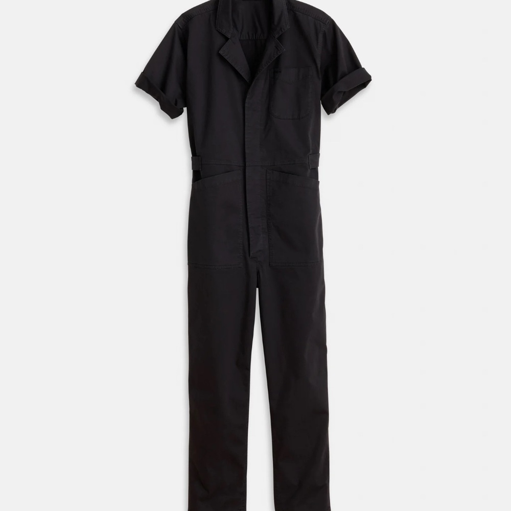 Alex Mill Black Size Small Standard Short Sleeve Jumpsuit